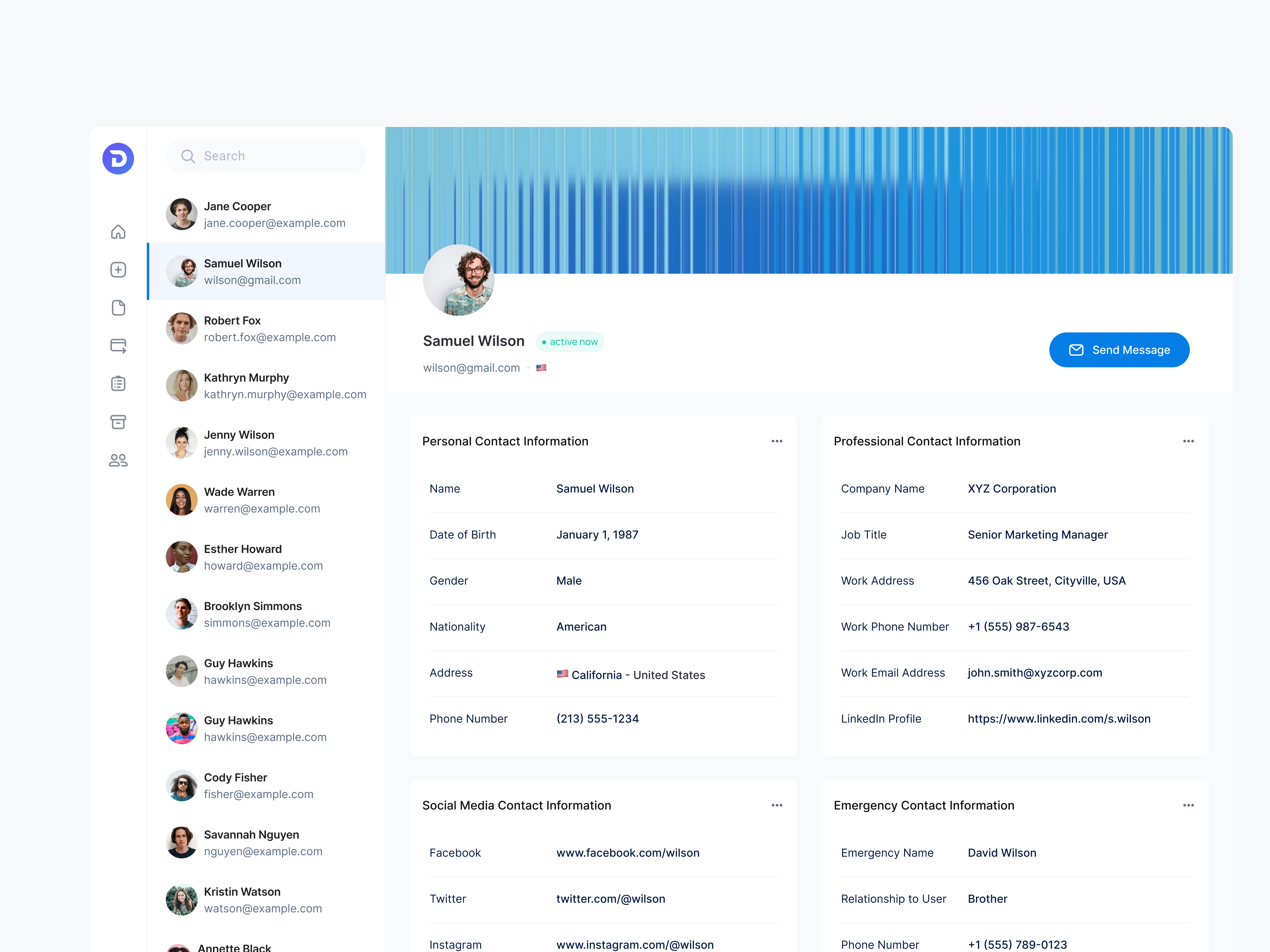 Example of Web App Redesign Services